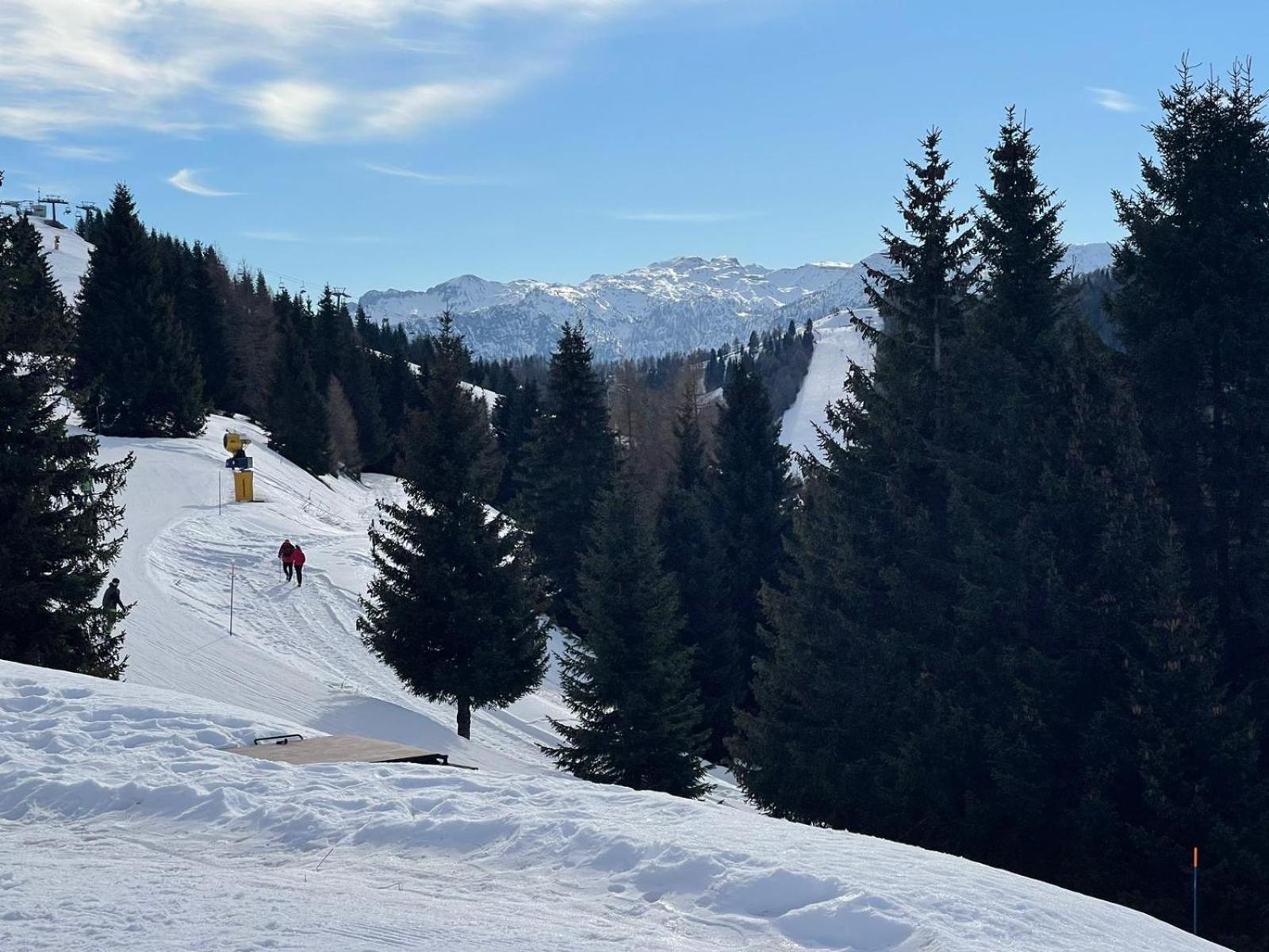 Cielo E Terra Chalet Zencheri Con Vista Panoramica Piazza  Bagian luar foto
